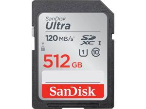 SanDisk 512GB Ultra SDXC UHS-I / Class 10 Memory Card, Speed Up to 120MB/s (SDSDUN4-512G-GN6IN)