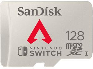 SanDisk 128GB microSDXC Nintendo Switch Flash Card Model SDSQXAO128GCNCZN