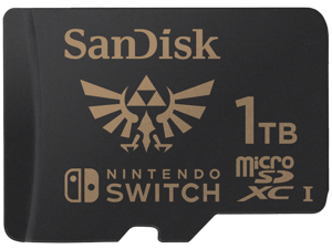 SanDisk 1TB microSDXC UHSI for Nintendo Switch Speed Up to 100MBs SDSQXAO1T00GN6ZN
