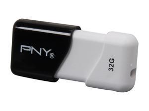 PNY Compact Attaché 32GB USB 2.0 Flash Drive Model P-FD32GCOM-GE