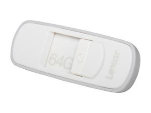 Lexar JumpDrive S70 64GB USB 2.0 Flash Drive (White) Model LJDS70-64GASBNA