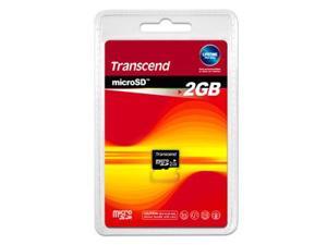 Transcend 2GB MicroSD Flash Card - Card Only Model TS2GUSDC