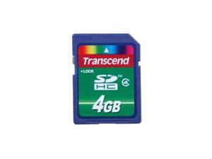 Transcend 4GB Secure Digital High-Capacity (SDHC) Flash Card Model TS4GSDHC4