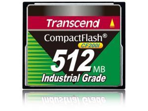 Transcend CF200I 512 MB CompactFlash (CF) Card - 1 Card