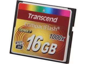 Transcend Ultimate 16GB Compact Flash (CF) Flash Card Model TS16GCF1000