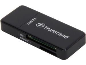 Transcend TS-RDF5K USB 3.0 Support SDHC (UHS-I), SDXC (UHS-I), microSD, microSDHC (UHS-I), and microSDXC (UHS-I) Flash Card Reader