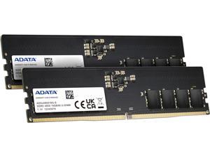 ADATA  32GB (2 x 16GB) 288-Pin DDR5 SDRAM DDR5 4800 (PC5 38400) Intel XMP 3.0 Desktop Memory Model AD5U480016G-DT