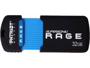 Patriot Memory 32GB Supersonic Rage USB 3.0 Flash Drive, Speed Up to 180MB/s (PEF32GSRUSB) Patriot Memory 32GB Supersonic Rage USB 3.0 Flash Drive, Speed Up to 180MB/s (PEF32GSRUSB)