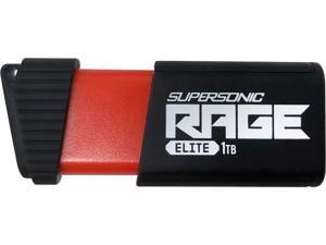 Patriot Supersonic Rage Elite 1TB USB 3.1, Gen. 1 (USB 3.0) Flash Drive Model PEF1TBSRE3USB Patriot Supersonic Rage Elite 1TB USB 3.1, Gen. 1 (USB 3.0) Flash Drive Model PEF1TBSRE3USB