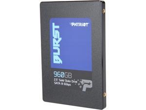 Patriot Burst 2.5" 960GB SATA III Internal Solid State Drive (SSD) PBU960GS25SSDR