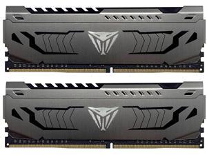 Patriot Viper Steel 16GB (2 x 8GB) 288-Pin PC RAM DDR4 4400 (PC4 35200) Desktop Memory Model PVS416G440C9K