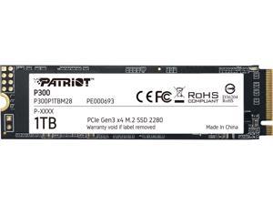 Patriot P300 M.2 2280 1TB PCIe Gen3 x4, NVMe 1.3 Internal Solid State Drive (SSD) P300P1TBM28