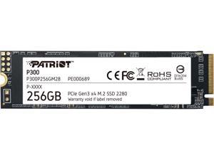 Patriot P300 M.2 2280 256GB PCIe Gen3 x4, NVMe 1.3 Internal Solid State Drive (SSD) P300P256GM28
