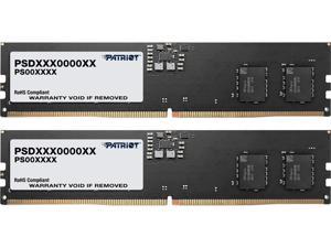 Patriot Signature Line 16GB (2 x 8GB) 288-Pin PC RAM DDR5 5600 (PC5 44800) Desktop Memory Model PSD516G560C40KX