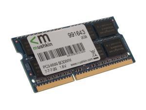 Mushkin Enhanced 2GB 204-Pin DDR3 SO-DIMM DDR3 1066 (PC3 8500) Laptop Memory Model 991643 Mushkin Enhanced 2GB 204-Pin DDR3 SO-DIMM DDR3 1066 (PC3 8500) Laptop Memory Model 991643