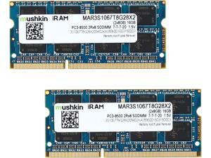 Mushkin Enhanced iRam 16GB (2 x 8GB) DDR3 1066 (PC3 8500) Memory for Apple Model MAR3S1067T8G28X2 Mushkin Enhanced iRam 16GB (2 x 8GB) DDR3 1066 (PC3 8500) Memory for Apple Model MAR3S1067T8G28X2