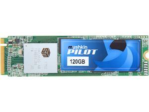 Mushkin Enhanced Pilot M.2 2280 120GB PCIe Gen3 x4 NVMe 1.3 3D TLC Internal Solid State Drive (SSD) MKNSSDPL120GB-D8 Mushkin Enhanced Pilot M.2 2280 120GB PCIe Gen3 x4 NVMe 1.3 3D TLC Internal Solid State Drive (SSD) MKNSSDPL120GB-D8