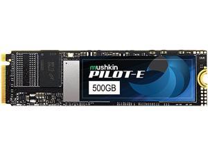 Mushkin Enhanced Pilot-E M.2 2280 500GB PCIe Gen3 x4 NVMe 1.3 3D TLC Internal Solid State Drive (SSD) MKNSSDPE500GB-D8