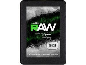 Mushkin Enhanced RAW Series 2.5" 960GB SATA III 3D TLC Internal Solid State Drive (SSD) MKNSSDRW960GB Mushkin Enhanced RAW Series 2.5" 960GB SATA III 3D TLC Internal Solid State Drive (SSD) MKNSSDRW960GB