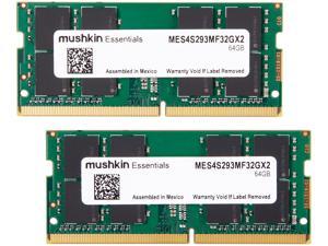 Mushkin Enhanced Essentials 64GB (2 x 32GB) DDR4 2933 (PC4 23400) Desktop Memory Model MES4U293MF32GX2