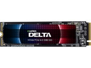 Mushkin Enhanced Delta M.2 2280 2TB PCIe Gen4 x4 NVMe 1.3 3D QLC Internal Solid State Drive (SSD) MKNSSDDE2TB-D8