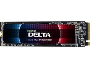 Mushkin Enhanced Delta M.2 2280 4TB PCIe Gen4 x4 NVMe 1.3 3D QLC Internal Solid State Drive (SSD) MKNSSDDE4TB-D8 Mushkin Enhanced Delta M.2 2280 4TB PCIe Gen4 x4 NVMe 1.3 3D QLC Internal Solid State Drive (SSD) MKNSSDDE4TB-D8