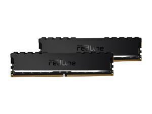 Mushkin Enhanced Redline Stiletto 64GB (2 x 32GB) 288-Pin PC RAM DDR4 3600 (PC4 28800) Desktop Memory Model MRF4U360JNNM32GX2