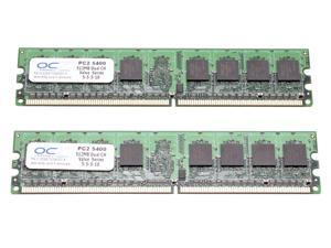 OCZ Value Series 1GB (2 x 512MB) 240-Pin DDR2 SDRAM DDR2 667 (PC2 5400) Dual Channel Kit Desktop Memory Model OCZ26671024VDC-K OCZ Value Series 1GB (2 x 512MB) 240-Pin DDR2 SDRAM DDR2 667 (PC2 5400) Dual Channel Kit Desktop Memory Model OCZ26671024VDC-K