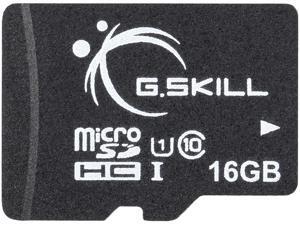 G.Skill 16GB microSDHC UHS-I/U1 Class 10 Memory Card with Adapter (FF-TSDG16GA-C10) G.Skill 16GB microSDHC UHS-I/U1 Class 10 Memory Card with Adapter (FF-TSDG16GA-C10)