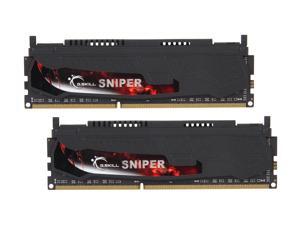 G.SKILL Sniper Series 16GB (2 x 8GB) 240-Pin DDR3 SDRAM DDR3 1866 (PC3 14900) Desktop Memory Model F3-1866C9D-16GSR G.SKILL Sniper Series 16GB (2 x 8GB) 240-Pin DDR3 SDRAM DDR3 1866 (PC3 14900) Desktop Memory Model F3-1866C9D-16GSR