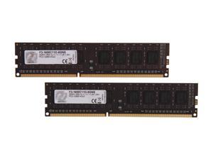 G.SKILL NS Series 8GB (2 x 4GB) 240-Pin DDR3 SDRAM DDR3 1600 (PC3 12800) Desktop Memory Model F3-1600C11D-8GNS G.SKILL NS Series 8GB (2 x 4GB) 240-Pin DDR3 SDRAM DDR3 1600 (PC3 12800) Desktop Memory Model F3-1600C11D-8GNS