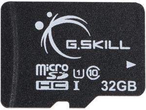 G.Skill 32GB microSDHC UHS-I/U1 Class 10 Memory Card without Adapter (FF-TSDG32GN-C10)