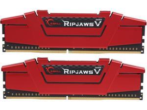 G.SKILL Ripjaws V Series 8GB (2 x 4GB) 288-Pin DDR4 SDRAM DDR4 3200 (PC4 25600) Desktop Memory Model F4-3200C16D-8GVRB