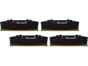 G.SKILL Ripjaws V Series 32GB (4 x 8GB) 288-Pin DDR4 SDRAM DDR4 3400 (PC4 27200) Desktop Memory Model F4-3400C16Q-32GVK G.SKILL Ripjaws V Series 32GB (4 x 8GB) 288-Pin DDR4 SDRAM DDR4 3400 (PC4 27200) Desktop Memory Model F4-3400C16Q-32GVK
