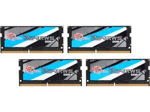 G.SKILL Ripjaws Series 64GB (4 x 16GB) 260-Pin DDR4 SO-DIMM DDR4 2133 (PC4 17000) Laptop Memory Model F4-2133C15Q-64GRS G.SKILL Ripjaws Series 64GB (4 x 16GB) 260-Pin DDR4 SO-DIMM DDR4 2133 (PC4 17000) Laptop Memory Model F4-2133C15Q-64GRS