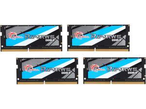 G.SKILL Ripjaws Series 32GB (4 x 8GB) 260-Pin DDR4 SO-DIMM DDR4 2400 (PC4 19200) Laptop Memory Model F4-2400C16Q-32GRS G.SKILL Ripjaws Series 32GB (4 x 8GB) 260-Pin DDR4 SO-DIMM DDR4 2400 (PC4 19200) Laptop Memory Model F4-2400C16Q-32GRS