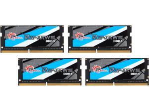 G.SKILL Ripjaws Series 64GB (4 x 16GB) 260-Pin DDR4 SO-DIMM DDR4 2400 (PC4 19200) Laptop Memory Model F4-2400C16Q-64GRS G.SKILL Ripjaws Series 64GB (4 x 16GB) 260-Pin DDR4 SO-DIMM DDR4 2400 (PC4 19200) Laptop Memory Model F4-2400C16Q-64GRS