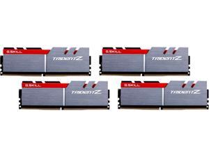 G.SKILL TridentZ Series 64GB (4 x 16GB) 288-Pin DDR4 SDRAM DDR4 3200 (PC4 25600) Intel Z370 Platform Desktop Memory Model F4-3200C15Q-64GTZ G.SKILL TridentZ Series 64GB (4 x 16GB) 288-Pin DDR4 SDRAM DDR4 3200 (PC4 25600) Intel Z370 Platform Desktop Memory Model F4-3200C15Q-64GTZ