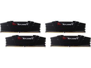 G.SKILL Ripjaws V Series 32GB (4 x 8GB) 288-Pin DDR4 SDRAM DDR4 3200 (PC4 25600) Desktop Memory Model F4-3200C14Q-32GVK G.SKILL Ripjaws V Series 32GB (4 x 8GB) 288-Pin DDR4 SDRAM DDR4 3200 (PC4 25600) Desktop Memory Model F4-3200C14Q-32GVK