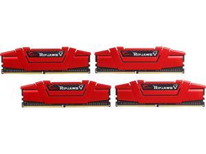 G.SKILL Ripjaws V Series 32GB (4 x 8GB) 288-Pin DDR4 SDRAM DDR4 3200 (PC4 25600) Desktop Memory Model F4-3200C14Q-32GVR G.SKILL Ripjaws V Series 32GB (4 x 8GB) 288-Pin DDR4 SDRAM DDR4 3200 (PC4 25600) Desktop Memory Model F4-3200C14Q-32GVR