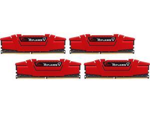 G.SKILL Ripjaws V Series 64GB (4 x 16GB) 288-Pin DDR4 SDRAM DDR4 3200 (PC4 25600) Desktop Memory Model F4-3200C14Q-64GVR G.SKILL Ripjaws V Series 64GB (4 x 16GB) 288-Pin DDR4 SDRAM DDR4 3200 (PC4 25600) Desktop Memory Model F4-3200C14Q-64GVR