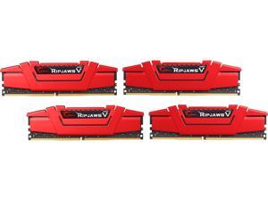 G.SKILL Ripjaws V Series 64GB (4 x 16GB) 288-Pin DDR4 SDRAM DDR4 3200 (PC4 25600) Desktop Memory Model F4-3200C15Q-64GVR G.SKILL Ripjaws V Series 64GB (4 x 16GB) 288-Pin DDR4 SDRAM DDR4 3200 (PC4 25600) Desktop Memory Model F4-3200C15Q-64GVR