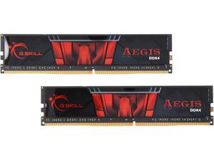 G.SKILL Aegis 8GB (2 x 4GB) 288-Pin DDR4 SDRAM DDR4 2400 (PC4 19200) Desktop Memory Model F4-2400C15D-8GIS G.SKILL Aegis 8GB (2 x 4GB) 288-Pin DDR4 SDRAM DDR4 2400 (PC4 19200) Desktop Memory Model F4-2400C15D-8GIS