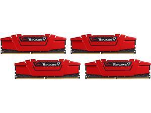 G.SKILL Ripjaws V Series 64GB (4 x 16GB) 288-Pin DDR4 SDRAM DDR4 3400 (PC4 27200) Desktop Memory Model F4-3400C16Q-64GVR G.SKILL Ripjaws V Series 64GB (4 x 16GB) 288-Pin DDR4 SDRAM DDR4 3400 (PC4 27200) Desktop Memory Model F4-3400C16Q-64GVR