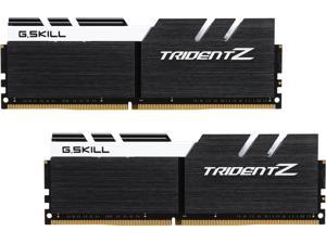 G.SKILL TridentZ Series 16GB (2 x 8GB) 288-Pin PC RAM DDR4 3200 (PC4 25600) Intel XMP 2.0 Desktop Memory Model F4-3200C16D-16GTZKW