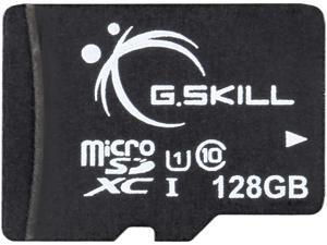 G.Skill 128GB microSDXC UHS-I/U1 Class 10 Memory Card with Adapter (FF-TSDXC128GA-U1A) G.Skill 128GB microSDXC UHS-I/U1 Class 10 Memory Card with Adapter (FF-TSDXC128GA-U1A)