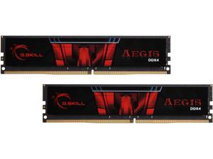 G.SKILL Aegis 32GB (2 x 16GB) 288-Pin PC RAM DDR4 2666 (PC4 21300) Desktop  Memory Model F4-2666C19D-32GIS