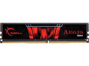 G.SKILL Aegis 16GB 288-Pin PC RAM DDR4 2400 (PC4 19200) Intel X299 / Z270 / Z170 / X99 Platform Desktop Memory Model F4-2400C17S-16GIS