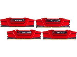 G.SKILL Ripjaws V Series 32GB (4 x 8GB) 288-Pin DDR4 SDRAM DDR4 2666 (PC4 21300) Desktop Memory Model F4-2666C19Q-32GVR G.SKILL Ripjaws V Series 32GB (4 x 8GB) 288-Pin DDR4 SDRAM DDR4 2666 (PC4 21300) Desktop Memory Model F4-2666C19Q-32GVR