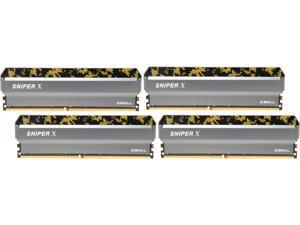 G.SKILL Sniper X Series 64GB (4 x 16GB) 288-Pin DDR4 SDRAM DDR4 3600 (PC4 28800) Desktop Memory Model F4-3600C19Q-64GSXKB G.SKILL Sniper X Series 64GB (4 x 16GB) 288-Pin DDR4 SDRAM DDR4 3600 (PC4 28800) Desktop Memory Model F4-3600C19Q-64GSXKB
